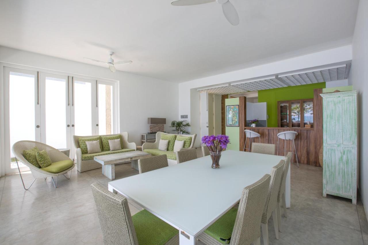 מיריסה Sri Sharavi Beach Villas & Spa - With 43 Metre Saltwater Infinity Pool מראה חיצוני תמונה