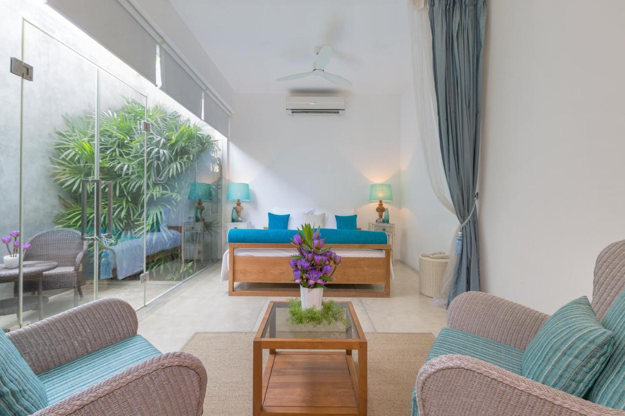 מיריסה Sri Sharavi Beach Villas & Spa - With 43 Metre Saltwater Infinity Pool מראה חיצוני תמונה